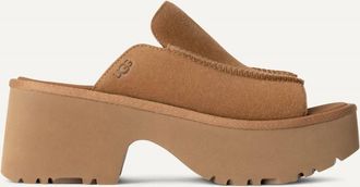 UGG Women New Heights Slide In Chestnut