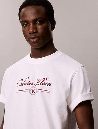 Calvin Klein Camiseta Con Logo En Letras