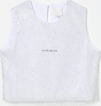 Givenchy Top in tulle con strass all-over Givenchy