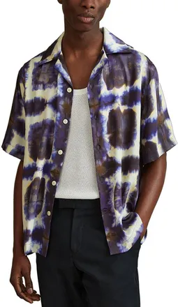 Reiss Molino Cuban Tie Dye Top