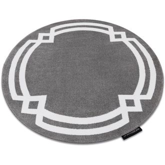 RugsX Alfombra Hampton Lux C&iacute;rculo Gris Grey Circulo 120 Cm