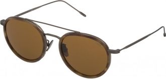 Lozza Womens SL2310530627 53 Sunglasses - Brown - One Size