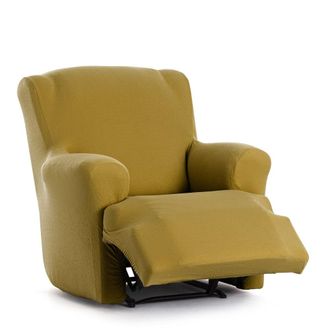 Eysa Funda de sill&oacute;n relax xl biel&aacute;stica mostaza 60 - 75 cm