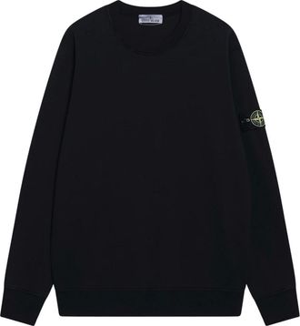 Stone Island 6100060 Sudadera - Sweatshirts & Hoodies - Hombre - Negro - L