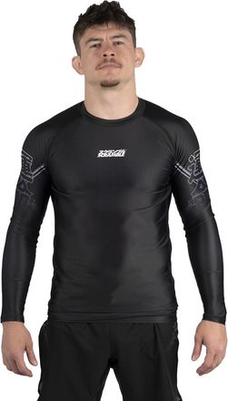 Scramble Fate Tanto Rashguard - Long Sleeve (Medium) Black