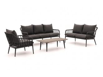Manifesto Furniture Manifesto Celante/ROUGH-K stoel-bank loungeset 4-delig 4-zits