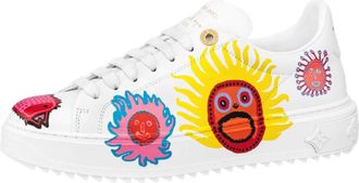 Louis Vuitton (WMNS) LOUIS VUITTON x YK ACADEMY Time Out Sneakers White with Icons 1ABD7Z