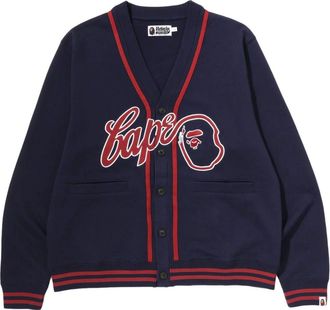 A Bathing Ape BAPE Sweat Cardigan Navy 0ZXKNM001151RNYX