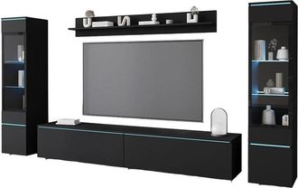 Mirjan24 Mobilier1 - Conjunto De Sal&oacute;n Sarasota 126, Grafito