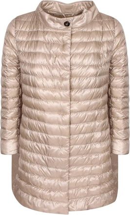 Herno Chantilly Down Jacket - Dames - Winterjassen - Beige - S - Nylon - Jassen