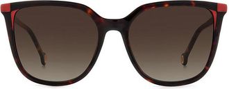 Carolina Herrera HER 0140/S O63/HA Womens Sunglasses Tortoiseshell Size 54