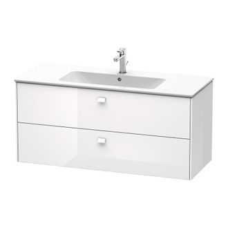 Duravit Mueble Bajo Lavabo Duravit Brioso De Pared 122,0 X 47,9 Cm, Con 2 Cajones, Incl. Hueco Para Sif&oacute;n Y Delantal, Para Lavabo Me By Starck 233612, Color (
