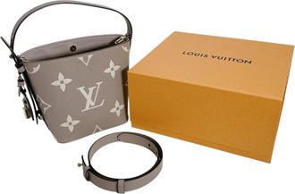 Louis Vuitton Monogram Empreinte Beige Monogram Empreinte Tote Bag (Pre-Owned)