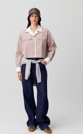 Claudie Pierlot Striped Shirt