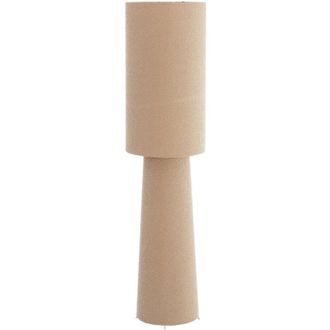 Light & Living L&aacute;mpara De Pie - Mikkel - Natural - Textil - - Light&living