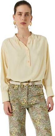 Gerard Darel C&eacute;zanne Blouse in Yellow at Nordstrom, Size X-Large
