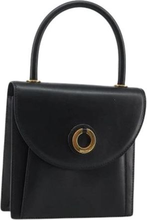 Bally Tweedehands leren handtassen - Dames - Vintage Handtas - Zwart - ONE Size - Vintage