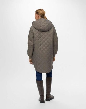 Vero Moda cappotto in bungee cord-Grigio
