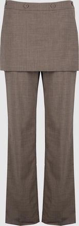 SU Designs Pantalon Jupe D&eacute;tachable Sage Green