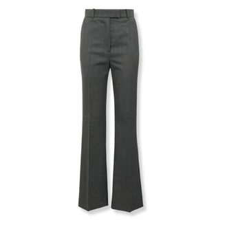 Ganni Mujer, Pantalones, Gris, Talla: S