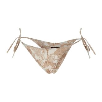 MC2 Saint Barth Bikinis, female, Beige, Size: ONE SIZE Norah Bikini Bottom