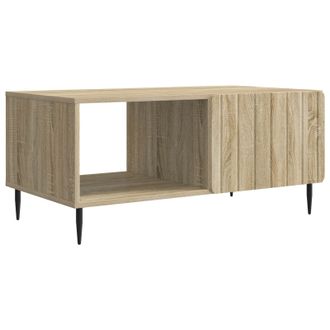 vidaXL Mesa De Centro Roble Sonoma 90 X 50 X 40 Cm Vidaxl