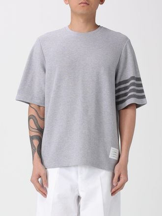 Thom Browne T-shirt basic in cotone 4-Bar Thom Browne