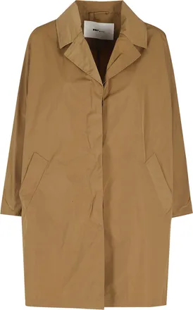 OOF Wear Ochre Memory Single-Breasted Polyester Raincoat