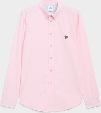 Paul Smith Mens Colourful zebra Oxford shirt