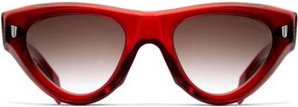 Cutler and Gross Smoke Gradient Cat Eye Ladies Sunglasses CGSN992650 004 50