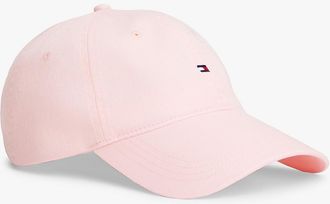 Tommy Hilfiger Mens Flag Logo Baseball Cap - Pink