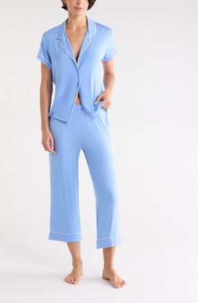 Nordstrom Rack Tranquility Cropped Pajamas in Blue Cornflower at Nordstrom Rack, Size X-Small