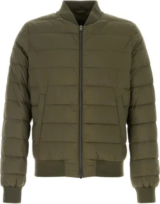 Herno Green Beige Quilted Jacket