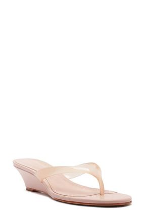 Schutz Roslyn Wedge Sandal in Cotton Candy at Nordstrom, Size 5