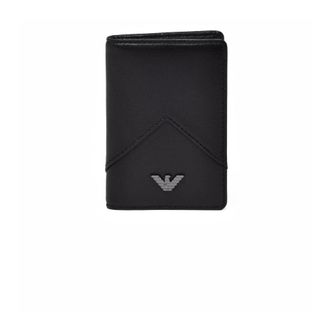 Emporio Armani Portemonnees & Kaarthouders - Heren - Accessoires - Zwart - Maat: ONE Size