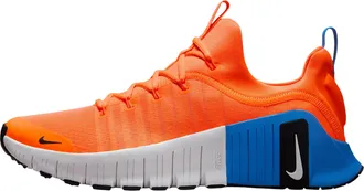 Nike Free Metcon 6 Total Orange Photo Blue FJ7127-802