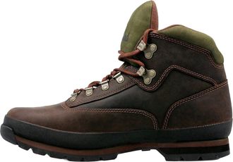 Timberland Mens Ankle Boots Euro Hiker Brown Leather