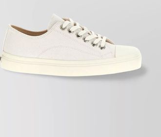 Moschino canvas low-top sneakers