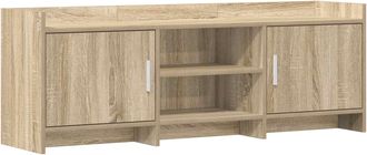 vidaXL Mueble De Tv 130 X 33 X 47 Cm Roble Sonoma Madera De Ingenier&iacute;a Vidaxl