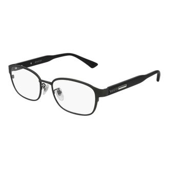 Gucci Square Full Rim Eyeglasses - Black
