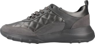Geox Stijlvolle Sneakers - Dames - Sneakers - Grijs - 37 EU - Schoenen