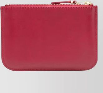 Comme Des Gar&ccedil;ons compact purse cardholder featuring outer pocket