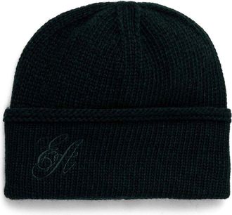 Emporio Armani Berretto con ricamo - Verde