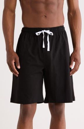 Majestic International Cotton Lounge Shorts in Black at Nordstrom Rack, Size Xx-Large