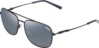 Sinner Bodega Polarized SISU-868-10-P10 Mens Sunglasses Black Size 58