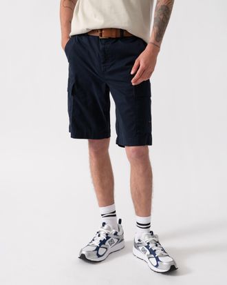 Boss Orange by Hugo Boss Sisla Mens Cargo Shorts in Dark_Navy - Dark Navy Cotton - Size 32 (Waist)