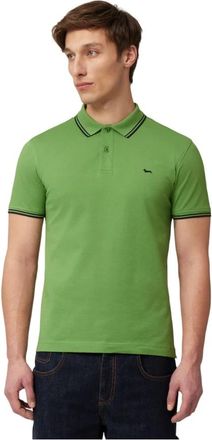 Harmont & Blaine Groen - Heren - Polos - Groen - L - Katoen - Tops