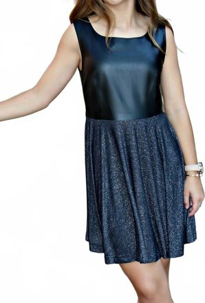 Minkpink Sparkly Dress In Black