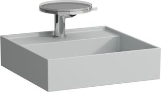Laufen Laufen - Kartell Lavabo Sobre Encimera, 2 Agujeros Para Grifo, Sin