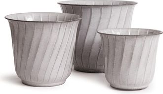 Napa Home & Garden Leilani Pots Set of 3 in White at Nordstrom